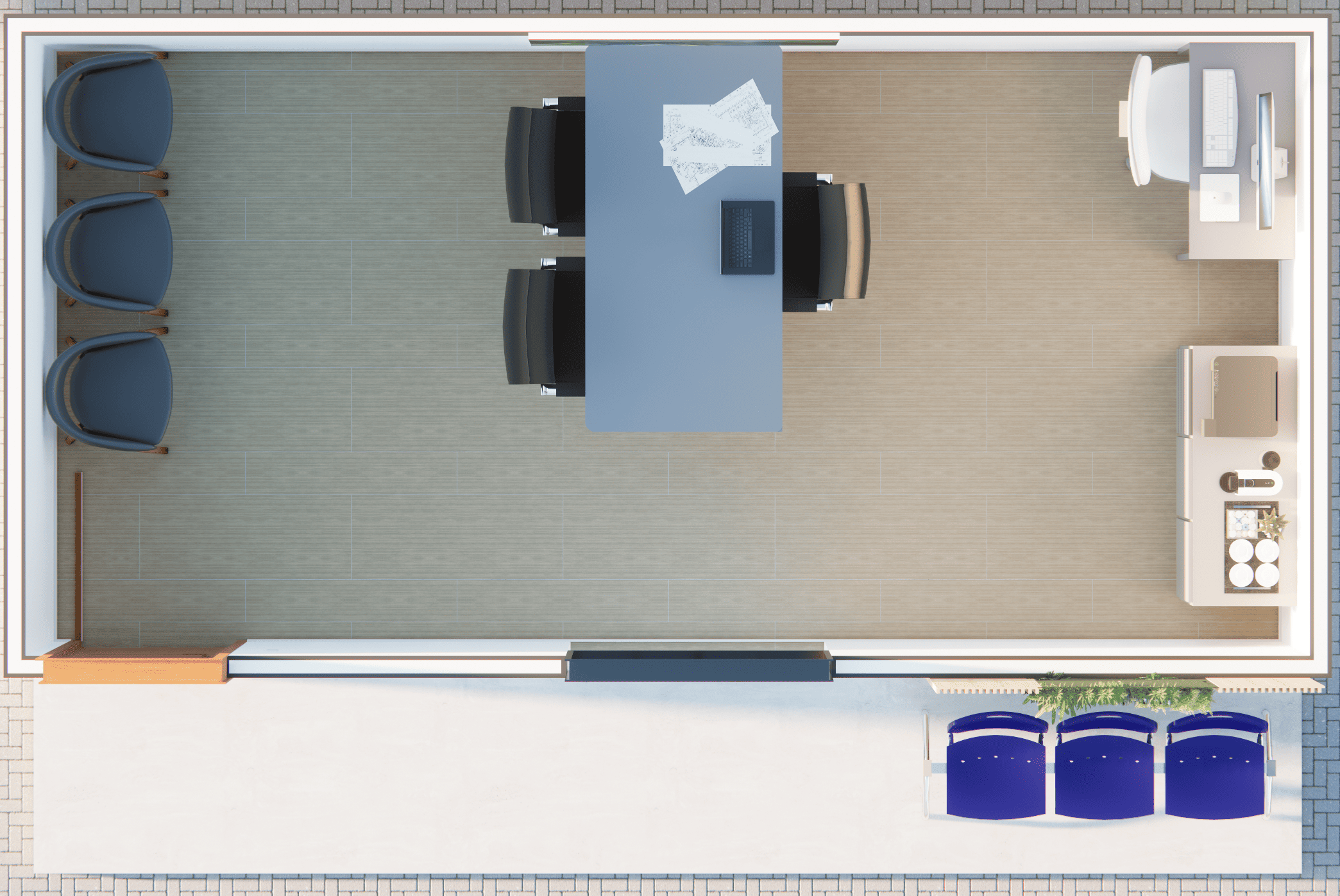 Escritório Modular 3x6